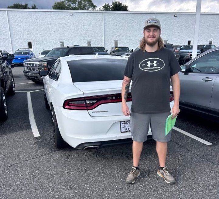 Tyler B. with their Dodge Charger